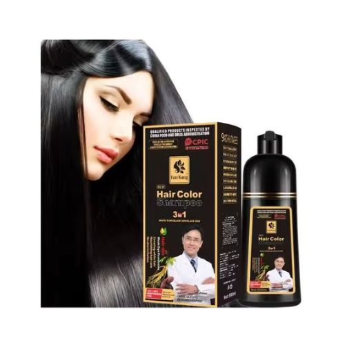 Black color shampoo pack of 3
